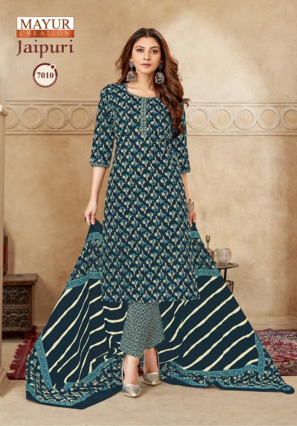 Mayur Jaipuri Vol 7 Cotton Dress Material Collection